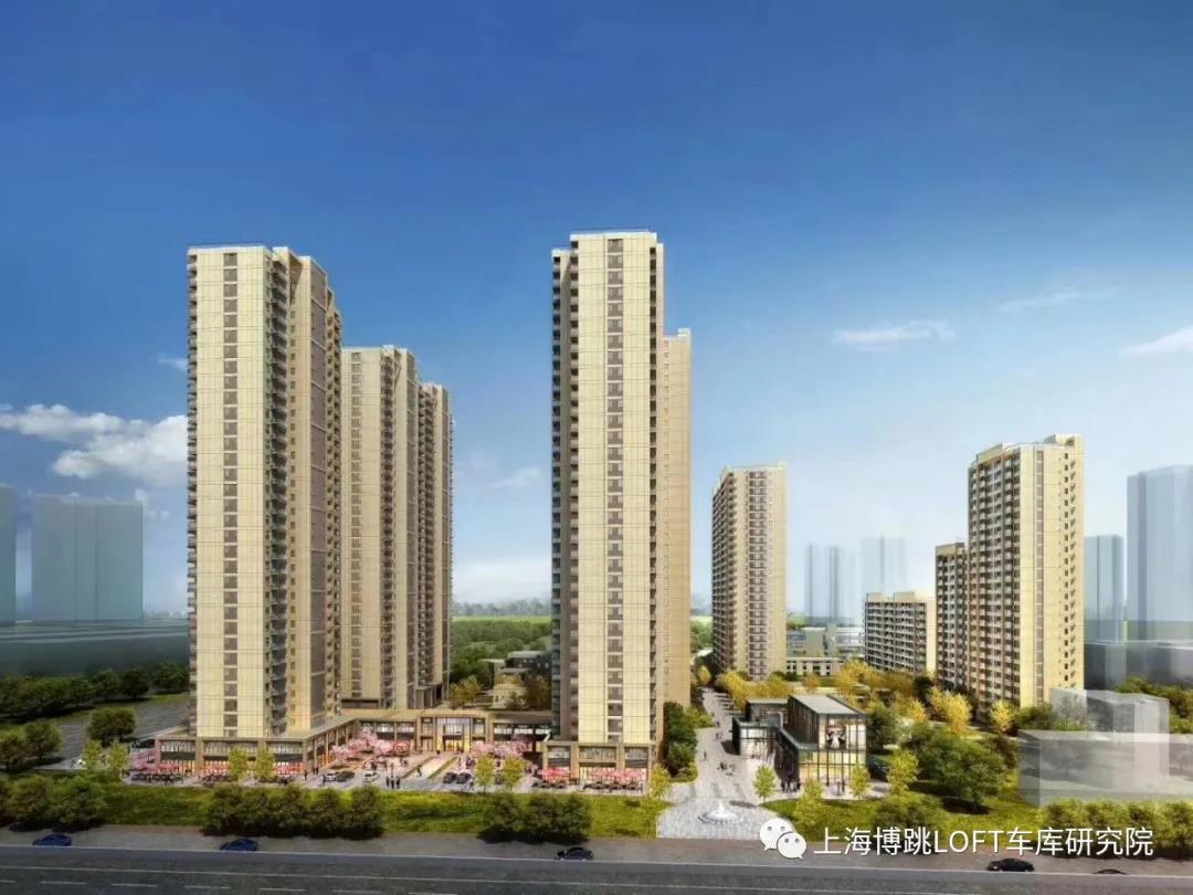 潍坊采用了LOFT车库武汉当代集团春风十里项目现已结构封顶！